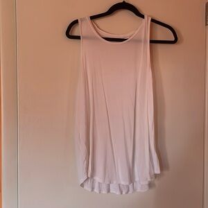 Old Navy white long tank, small